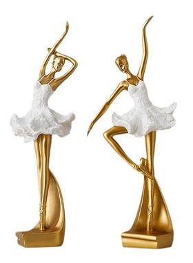 轻奢北欧艺术芭蕾舞女孩摆件家居饰品玄关酒柜电视柜软装摆设包邮