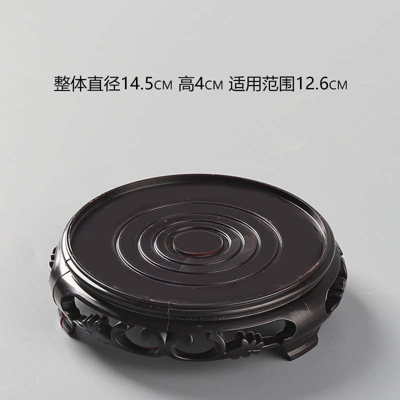 速发花盆托肉盆料花盘加厚接水底盘花塑垫底多盘圆形底托花盆底座