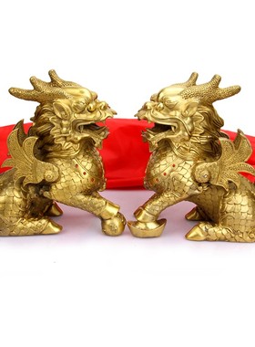 速发摆铜貅摆件貔设