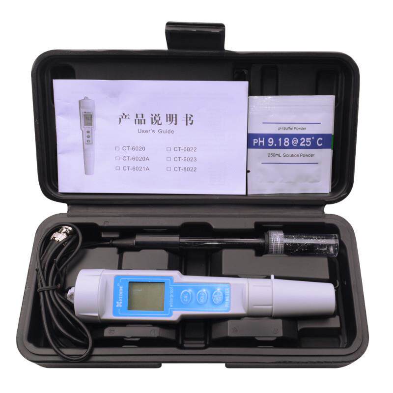 现货速发CT-6020A便捷式PH计 可携式酸度计 笔试酸度计 数字式PH