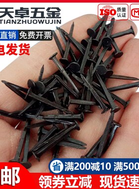 速发鞋鞋臭皮钉黑色小铁钉钉鞋小钉子修m钉二两左右1钉16mm1mm25m