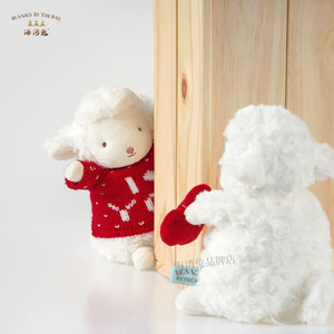 现货速发海湾兔小羊毛绒玩具七夕礼物送男友可爱毛绒玩偶