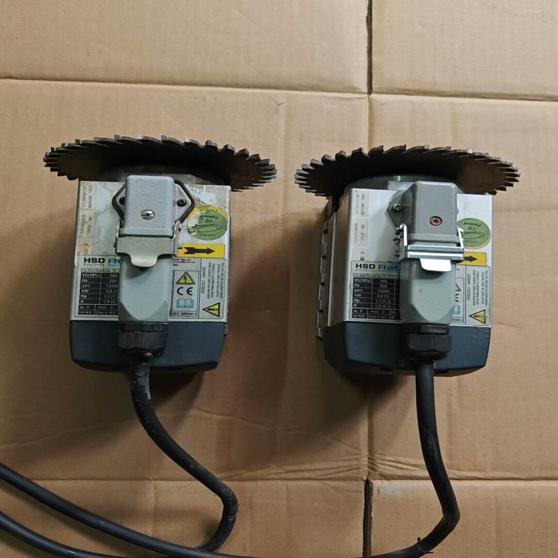 议价HSD进口风冷主轴0.8KW、380V、200HZ、12