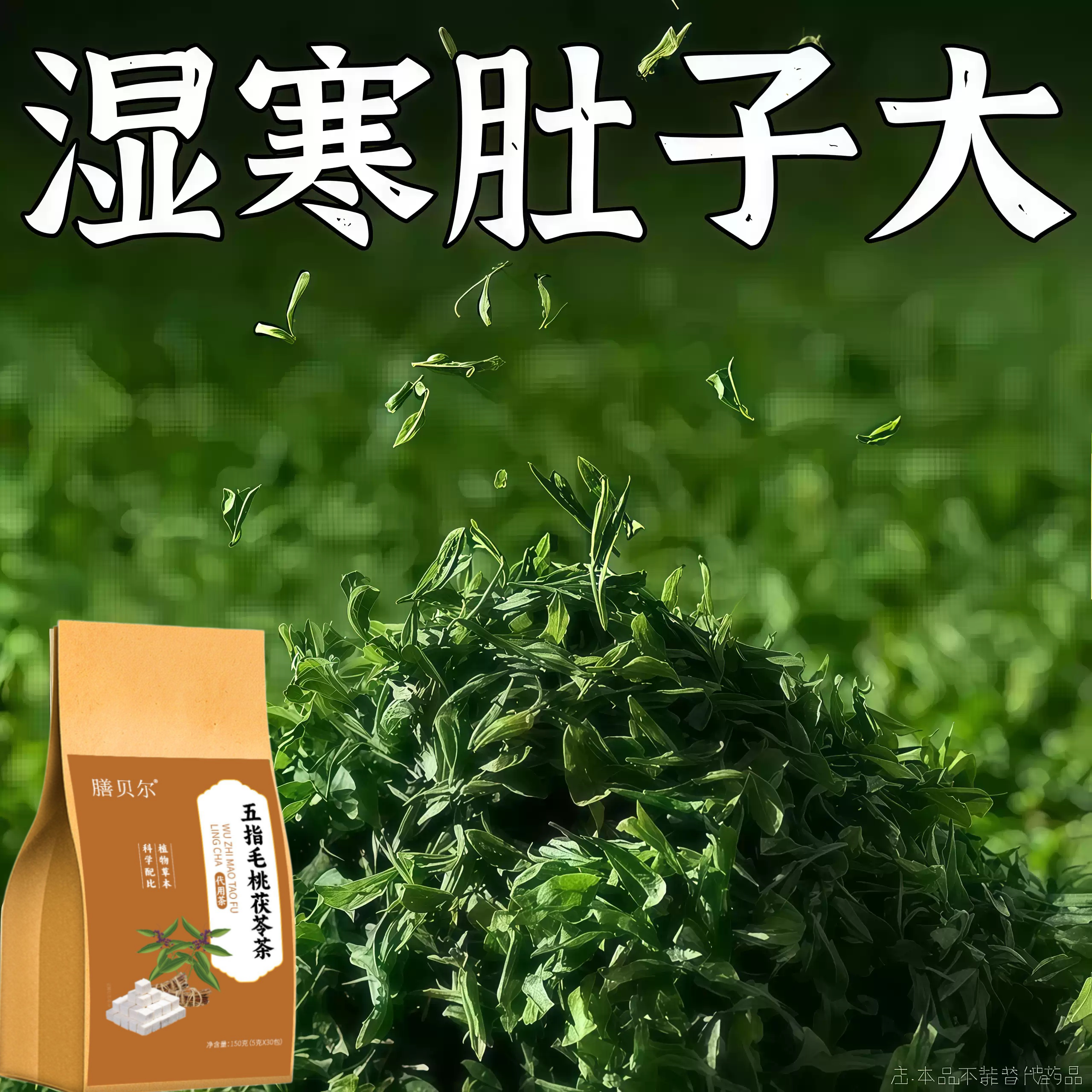 【祛湿茶】舌头白厚腻发黄口苦口干湿寒湿热显气重湿胖肚子大