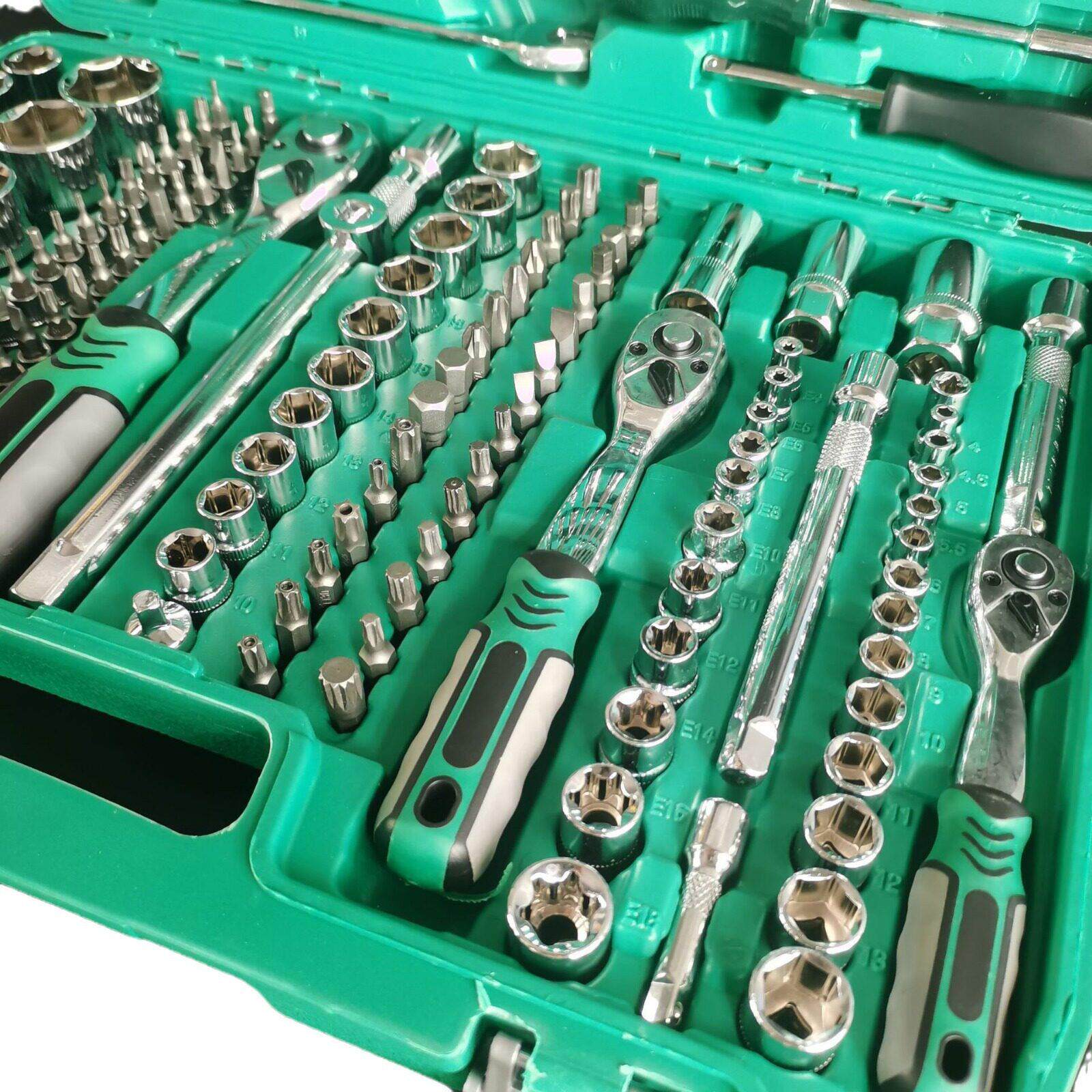 216件套汽修工具套装套筒扳手组套工具棘轮扳手24齿72齿维修扳手