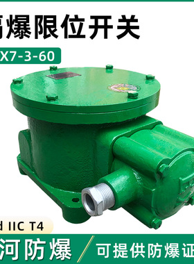 防爆行程开关BLX限位 黄河防爆BLX7-3-60行车起重机隔爆限位开关