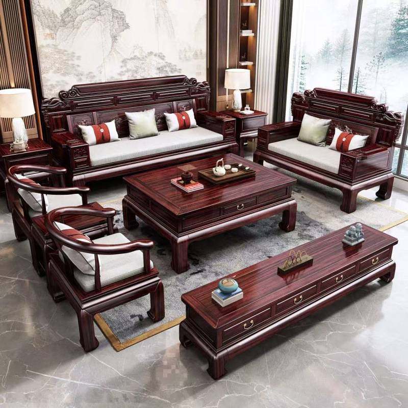 新中式乌金木实木沙发组合客厅大小户型冬夏两用古典雕花家具,玩具/童车/益智/积木/模型,垂直悬浮玩具,淘宝优惠券,粉丝福利购,淘宝优惠卷