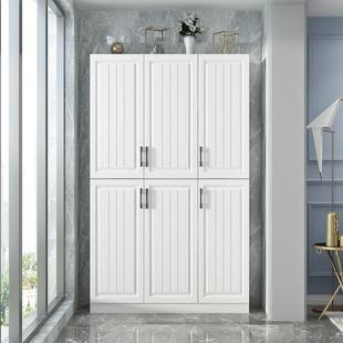 阳台816收容纳置物专用储物柜防墙晒飘窗柜靠柜大量落地杂物柜子