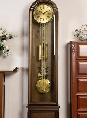 德古国赫姆F96STT6J勒落座地钟客厅家新中式欧式大钟复北极星立式