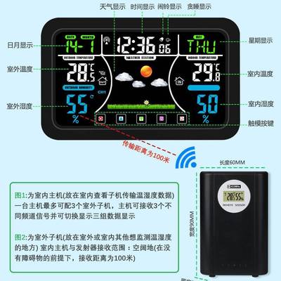 欧美A工艺高清屏气象窑钟花地冻库H163G-co储V藏室等环园境监测温