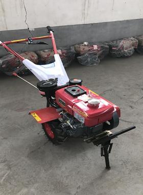 大棚开旋沟锄701123草耕地机农用小型柴油起地垄旋设备犁田耕机