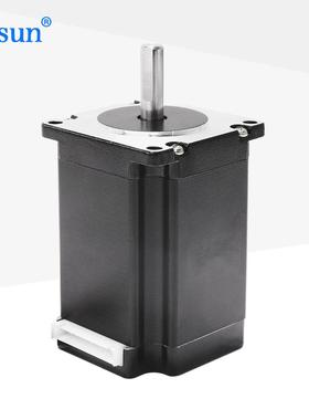 Nema23福直发57步进23HS83282电机83进机身4V得缝纫机CNC两相混合