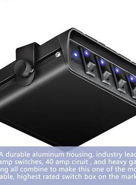 船舶YJ-SP-05车4位3PI组N圆形开关汽面板控制系统配线合架带支MQ