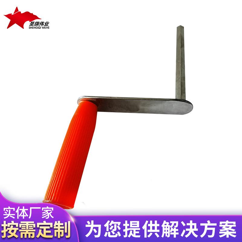 锈旗杆配件HDG旗转向珠滑轮手把不钢杆配件