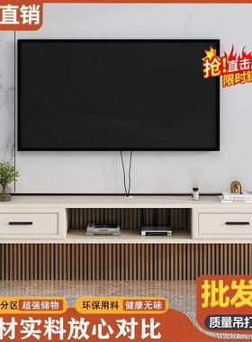 实木电视柜空挂悬壁挂式悬视电柜挂墙壁挂式CPZ储物柜小户型收纳