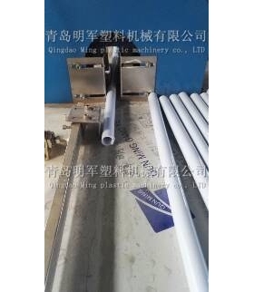 SJ45单螺杆PVC管材挤出设备 地暖管 太阳能管 仿陶瓷管挤出生产线