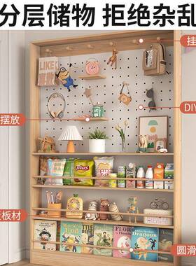 物洞洞板门后置物架超VBJ强收纳整理木实门后置架超薄夹柜超窄10