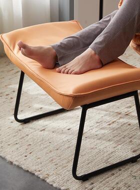 家用沙延长凳摇摇椅人沙懒OYF发脚凳踏垫脚发沙发凳放脚子单个搁