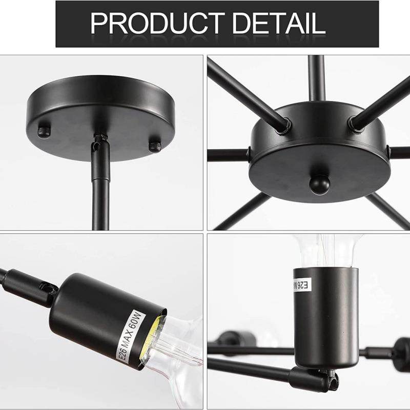 逊亚马美式蜡烛吊灯复古工业风GX088餐厅酒吧乡弯村管铁灯具跨境e,家装灯饰光源,智能吊灯,淘宝优惠券,粉丝福利购,淘宝优惠卷