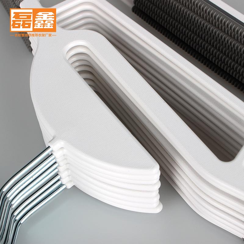 衣50个套装家用料干湿两用塑LX-50sly料架防滑厂直工发塑衣架现货