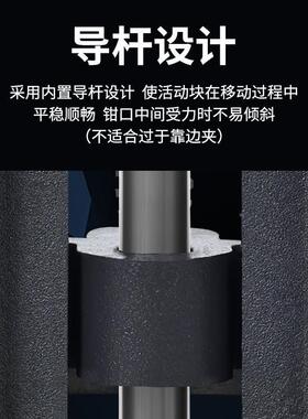 钻床导杆17122台式平口台钳钻重型台钳小钳虎夹具3寸-8寸