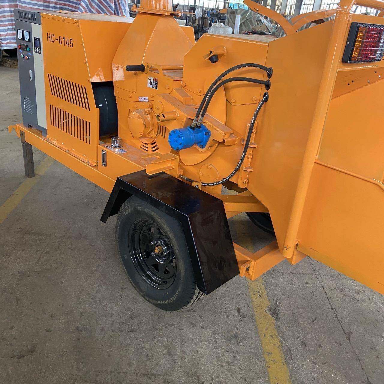 树枝粉机QXU新果园园林农业大型功木材碎多能粉碎机全型自动节能