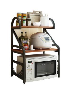 微炉架子置物架面双免打孔家用桌53007多层厨房波台面层烤箱调料