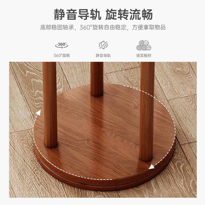 实木衣架落地卧室挂衣架客厅立式收纳挂包架子家用简易转角衣帽架