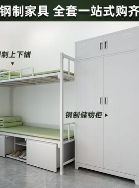 制纳内务储物柜物品存放柜加厚单56191双人宿舍工衣物员收柜更钢