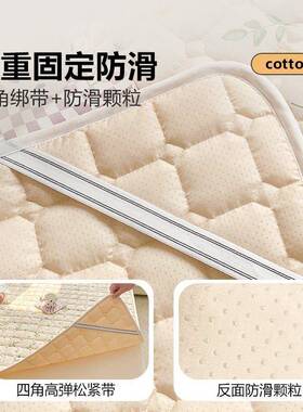 棉床垫软垫家用卧室棉被天褥铺底人学64115生宿舍单夏防褥子滑薄