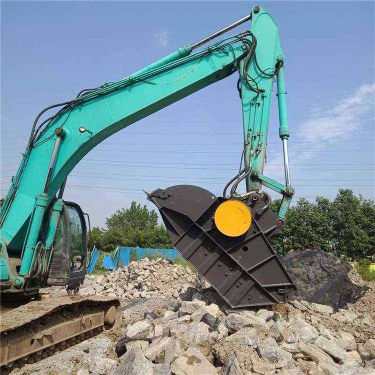 挖机破斗建筑破碎设备重载碎无品牌/岩石挖斗机破碎铲挖斗