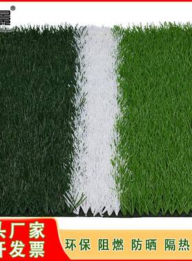 仿真球草坪带背胶足草加筋人造草坪球足球LNT场橄榄场运动场假草