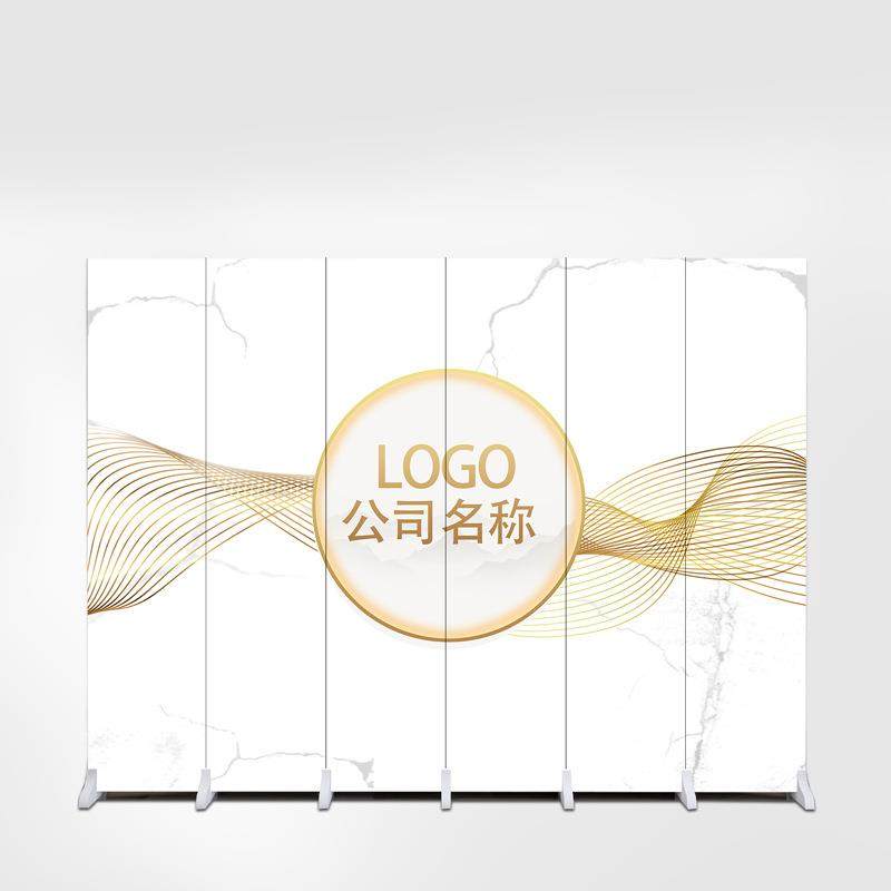 办公室屏隔断可订风log40924o可移地动折简约现代前台挡板设计落