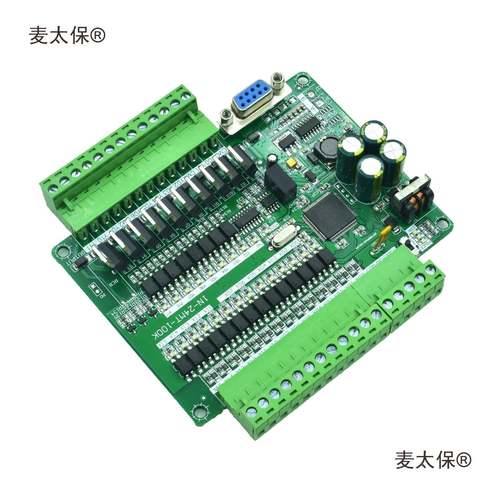 fx1控11875n-易24mr/mt国产plc工板可编简程控制器简易式带2路高