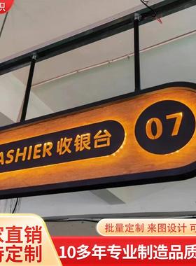 车库牌灯箱停qaz61321车指示龙门头出入口场商牌场吊单元双面发光