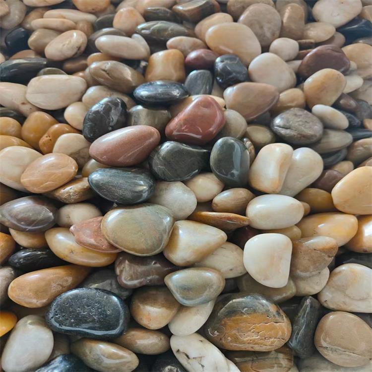 鹅石景石观装饰NMC铺路杂色卵石子庭院园林鱼池美化造景鹅头卵石