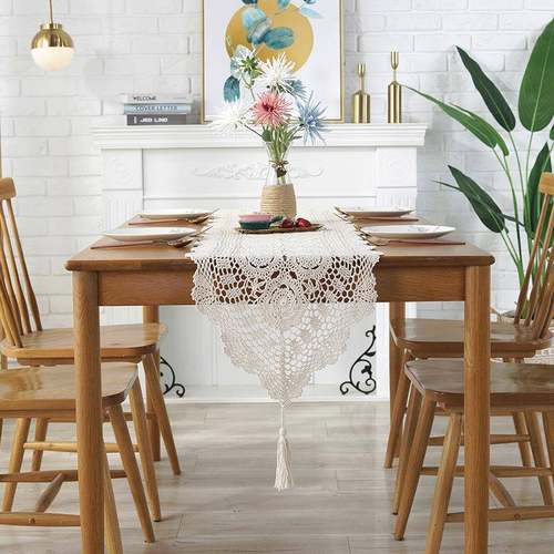 中新式桌旗轻手工镂桌布美式奢复古空电视柜茶FS756017席茶台防尘