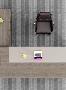 老板桌总公裁桌办30886公桌组合简约现代管单人大班台主经椅理办