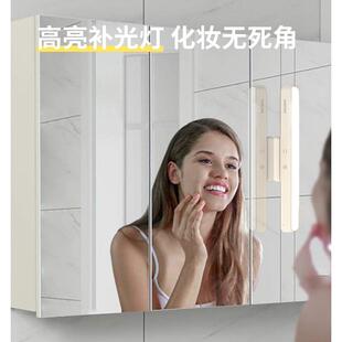 镜前灯卫间化妆生镜光灯浴梳妆台灯充镜前灯23电镜室灯免打补孔