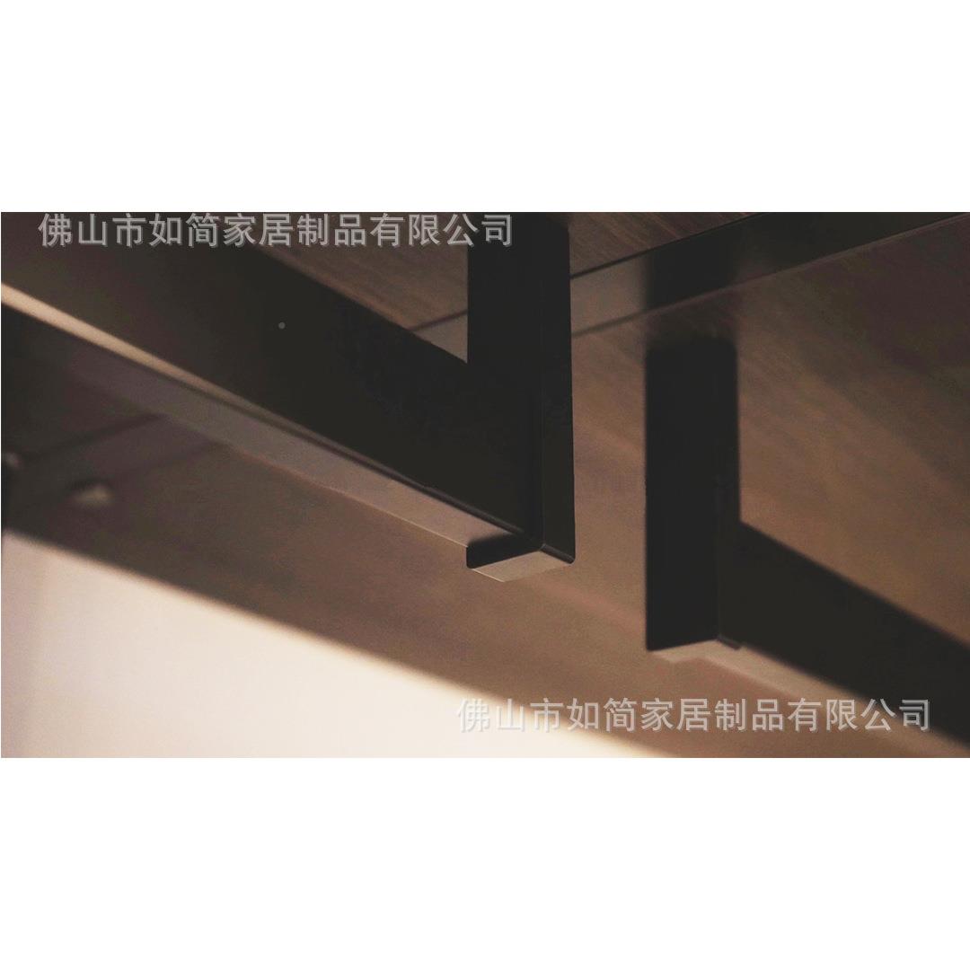 如帽简家开居平开门衣柜玻璃柜（放现式衣间铝制柜子卧室代金属玻