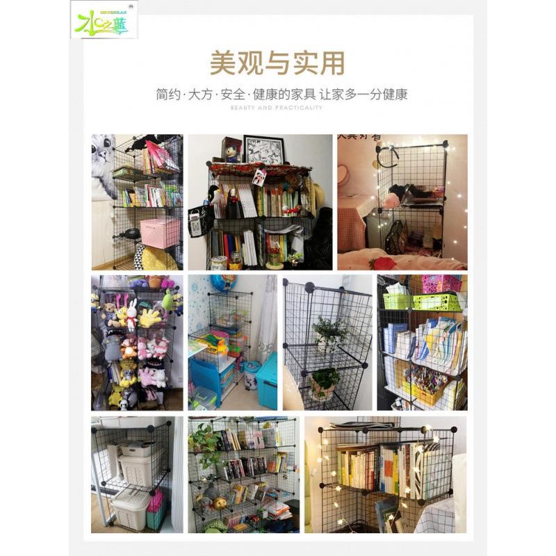 卧室装饰创18475免打孔隔板仿木架客意厅置物板形隔梯断艺贴墙铁