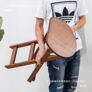 厂家直销子夫人楠ZUC九竹折叠板凳高凳高脚凳折叠小凳子折叠凳便