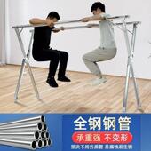 卖服 架摊子折叠伸市缩541挂摆衣晾摆地摊架货架折叠衣夜展示架