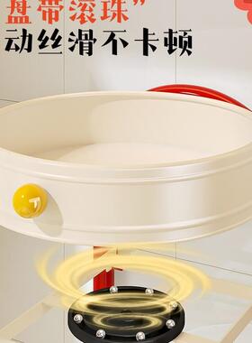 多多巴房旋转调料置物架F99T6MSJ厨多功能台面转胺角调味品层收纳