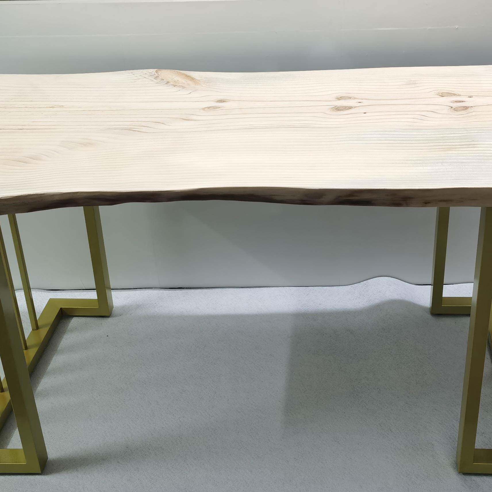 铁艺可定桌腿会板岩桌脚实木办公桌桌架支腿架茶几餐桌脚议93775