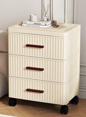 抽屉式收17132纳柜塑料家层用储柜卧室物多五斗柜床客厅落地头置