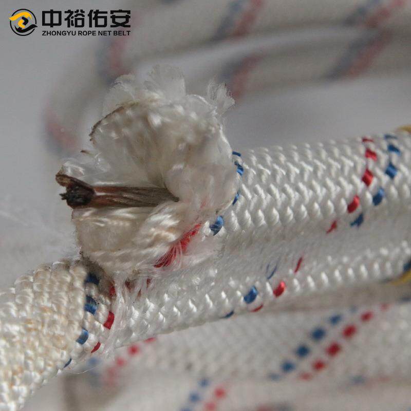 1m6钢丝芯安全绳涤纶家绳m安CHG全绳高层庭防火灾逃生绳救生绳子