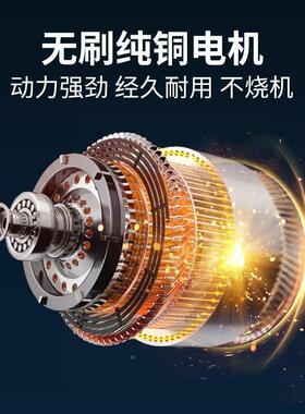 通用48圆v88v5寸OQF材大电充电手电锯锂电电锯木锯工手提锯石垒德