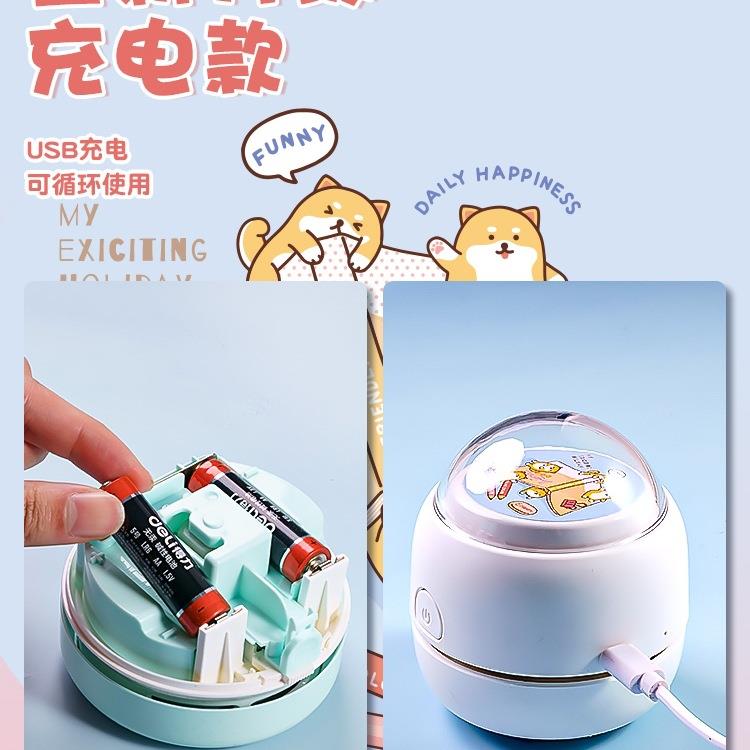 面吸尘器清洁文具学生用吸橡皮擦屑笔灰儿BDT型童桌铅电动小迷你