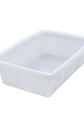 塑料水箱长方形筋加箱厚大号鱼浅盆牛周62334转箱纺织养养龟水产